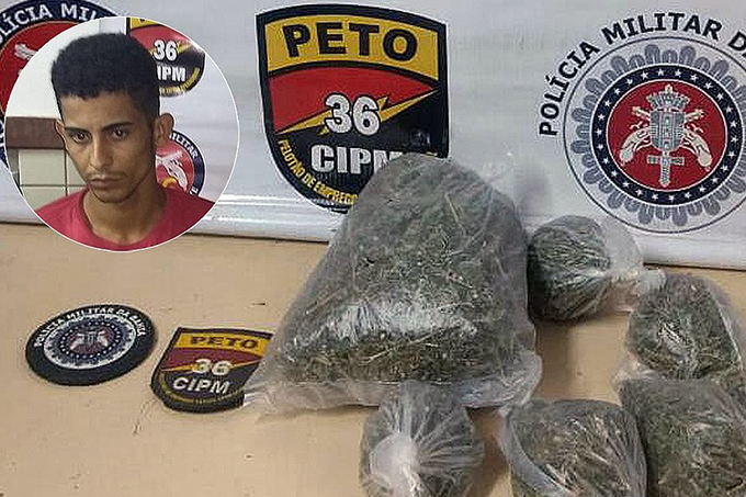 Homem é preso suspeito de chefiar o tráfico no IAPI