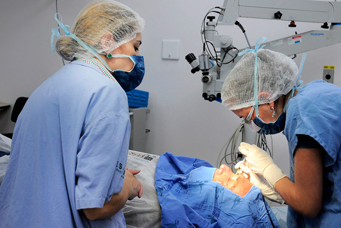 Prefeitura realiza cadastro para mutirão de cirurgia de catarata