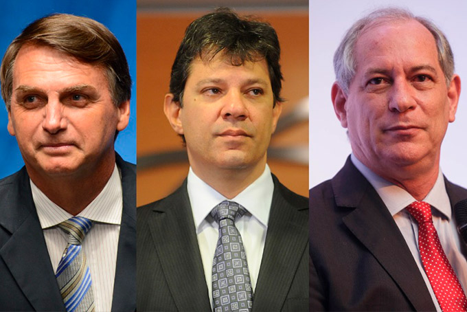 Confira votação dos candidatos à presidência
