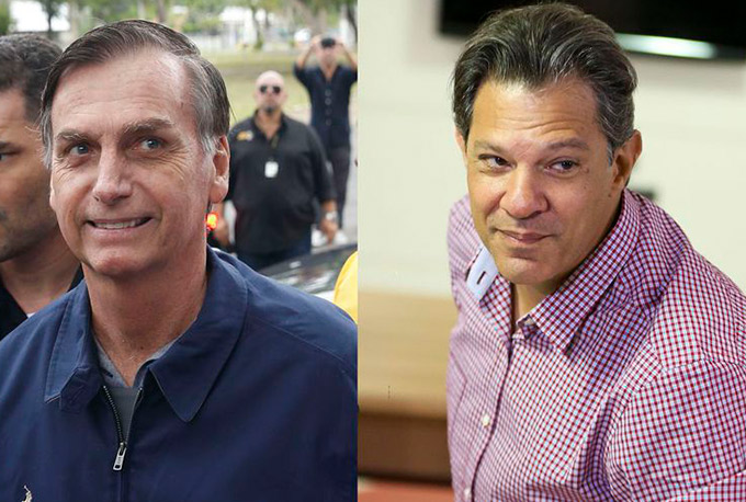 Bolsonaro fica hoje em casa; Haddad vai a Curitiba