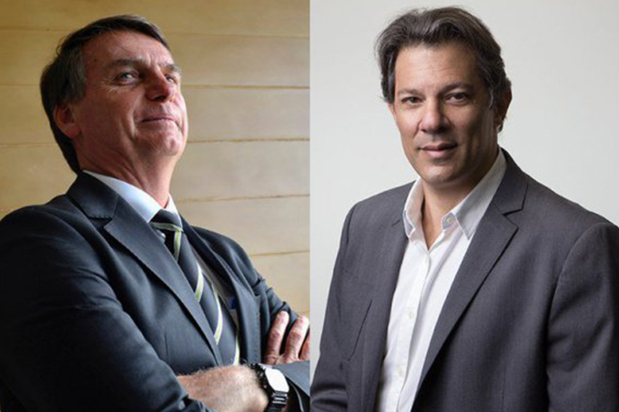 Datafolha: Bolsonaro tem 58% dos votos válidos; Haddad aparece com 42%