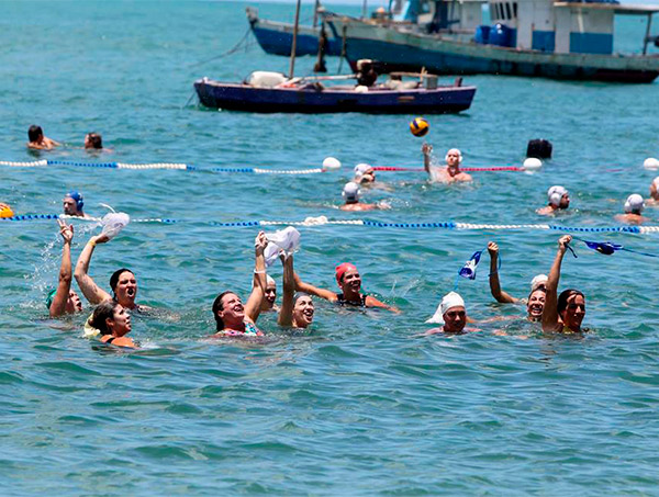 Equipes representam a Bahia no Open de Polo Aquático 
