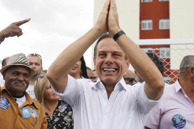 Ibope: Entre eleitores de Doria, 79% votam em Bolsonaro