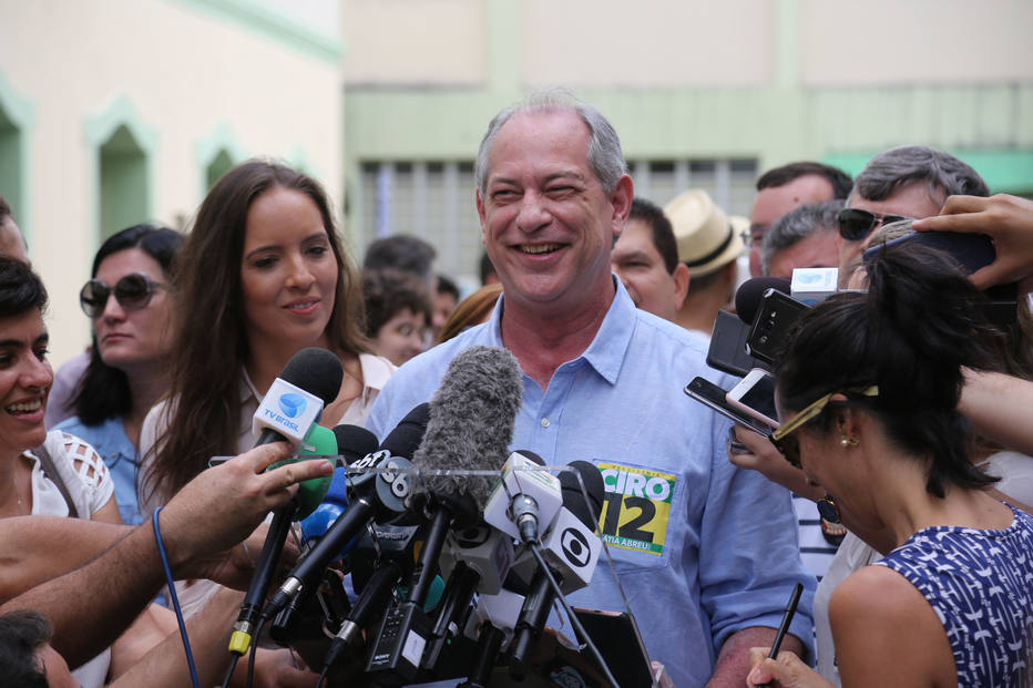 Ciro Gomes diz que não vai se posicionar no segundo turno
