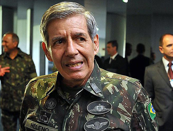 General Heleno defende uso de atiradores de elite contra criminosos