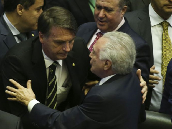Bolsonaro e Temer iniciam hoje formalmente governo de transição