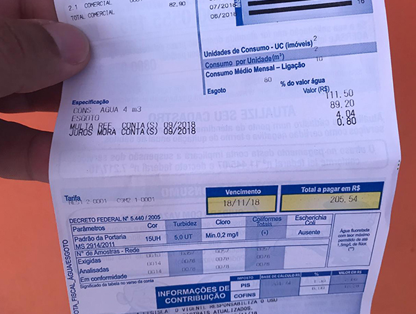  Embasa descumpre lei municipal que reduz taxa de esgoto