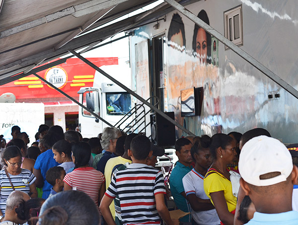 Serviço móvel do SAC realiza 500 atendimentos em dois dias