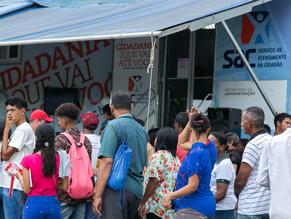 SAC Móvel encerra serviço nesta segunda em Dias d’Ávila