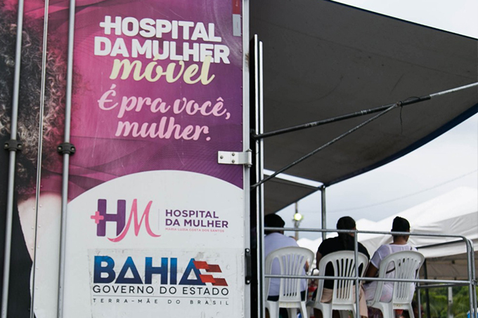 Centenas de mulheres realizam mamografia e preventivo em Dias d’Ávila
