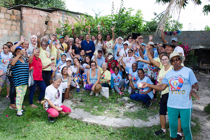 Lar de Idosos Irmã Doralice recebe donativos do Grupo Envelhecimento Ativo