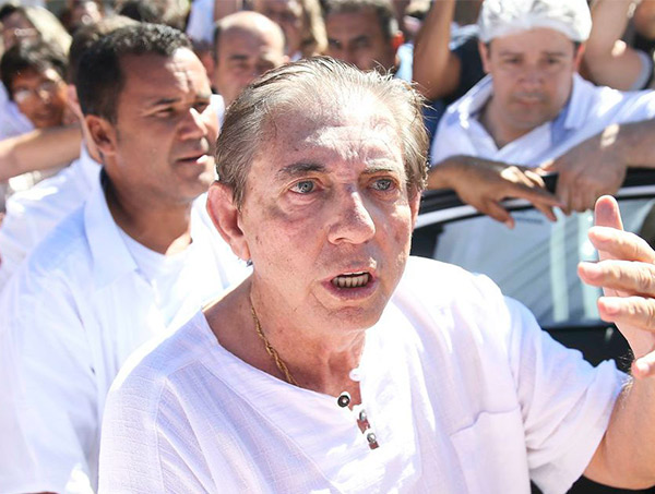 Suspeito de abuso sexual, João de Deus tem 50 milhões bloqueados