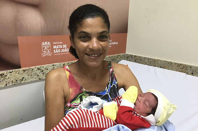 Primeiro bebê matense de 2019 nasce no Centro de Parto Natural