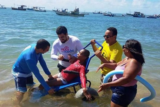 Praia para Todos será lançado em Praia do Forte