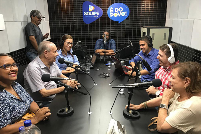 Sauípe FM reinaugura novo estúdio com o programa 'É do Povo' 