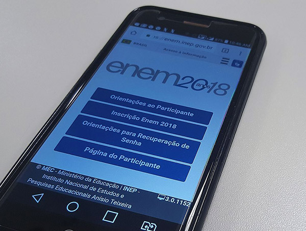 Inep divulga hoje notas do Enem