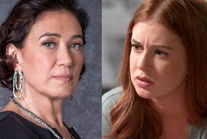 Marina Ruy Barbosa se atrasa para gravação e leva bronca de Lilia Cabral