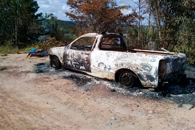 Padrasto e enteado são mortos a tiros na barragem em Dias d'Ávila 