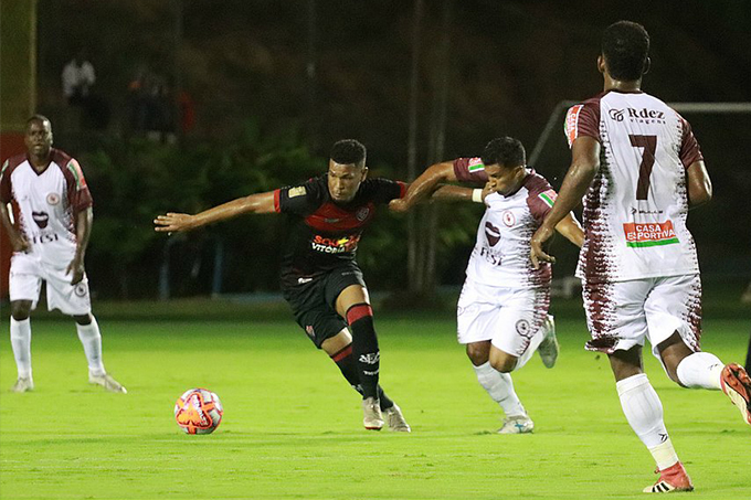 Vitória apenas empata com o Jacuipense no Barradão: 1x1