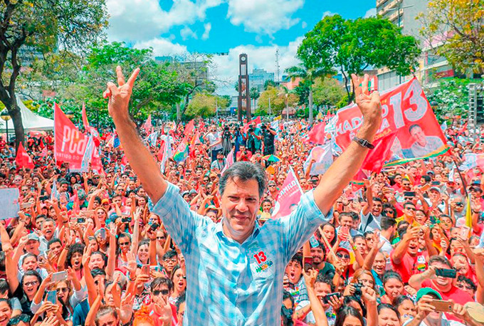 PT retoma caravanas pelo país com Fernando Haddad à frente dos atos