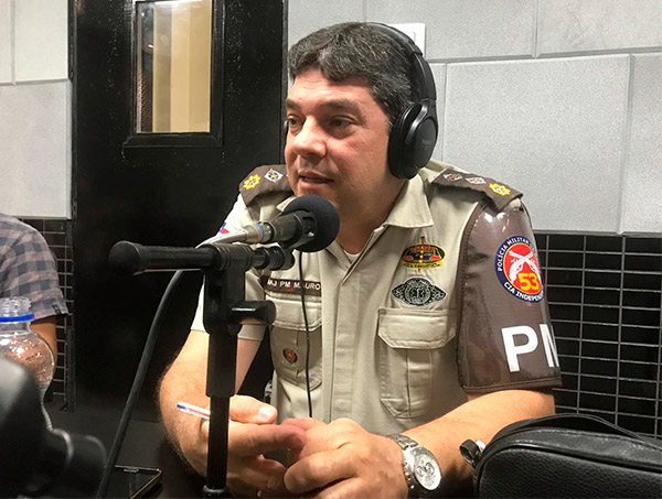 'Poluição Sonora será combatida em operação conjunta', diz Major