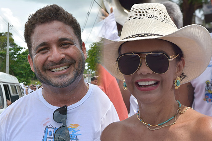 Agnaldo de Lulu participa de almoço na chácara da ex-prefeita 