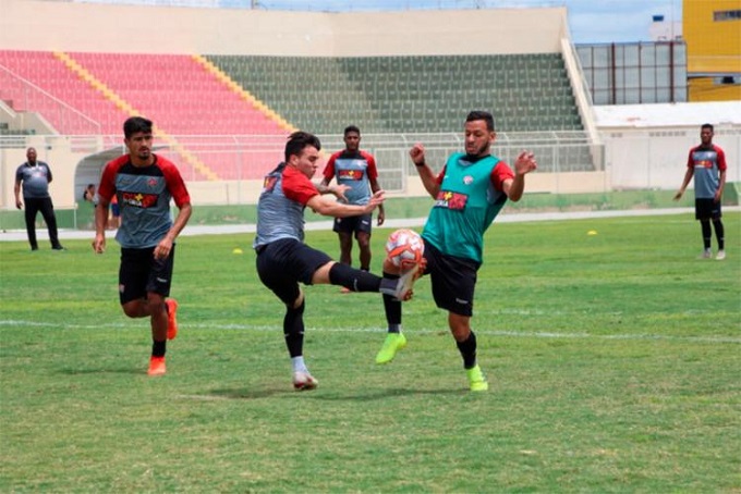 Vitória finaliza preparação para encarar o Juazeirense 