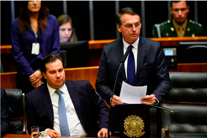 Bolsonaro e Maia acertam ação pró-reforma da Previdência