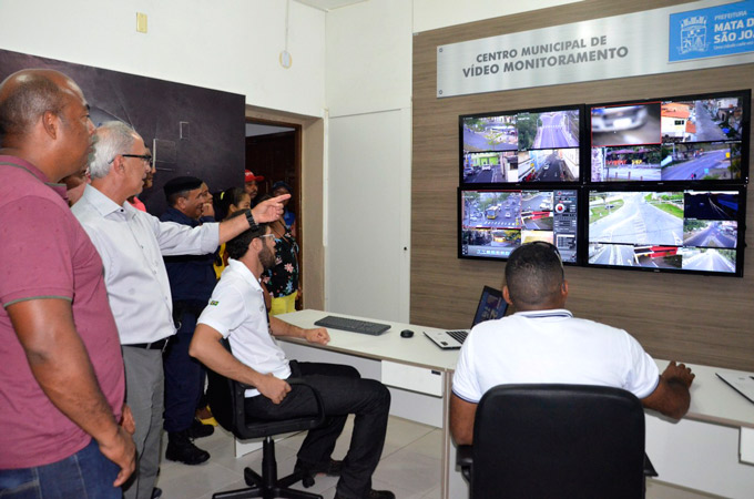 Central de Monitoramento é inaugurada em Mata de São João