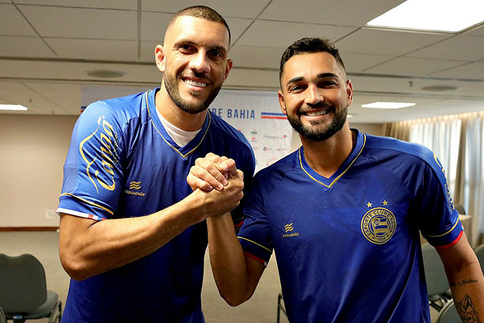 Fernandão ou 'Golberto'? Goleadores disputam vaga no ataque do Bahia