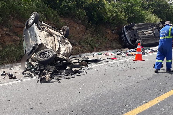 Acidente envolvendo quatro veículos deixa um morto em Milagres