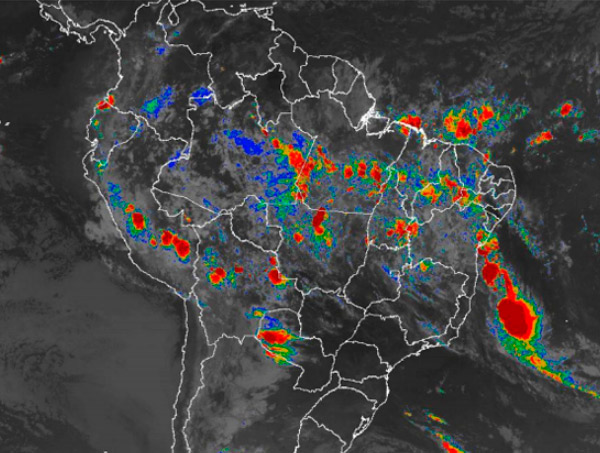 Tempestade tropical deve atingir a Bahia até quarta (27)
