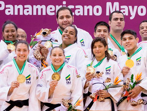 Brasil bate Cuba e é campeão do pan-americano de judô