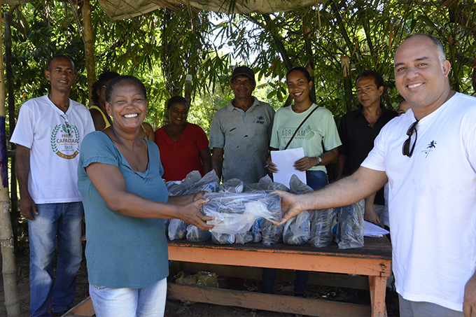 SEAGRI inicia entrega de kits coletivos para instituições rurais
