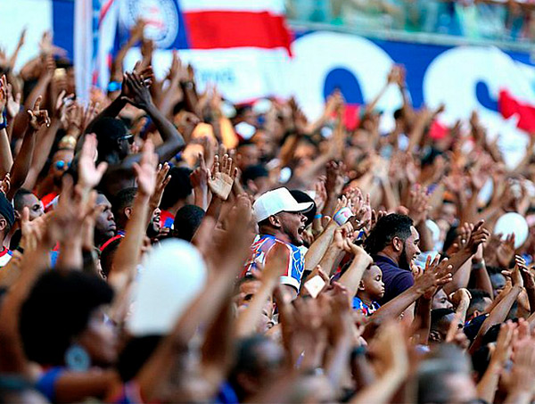 Fonte Nova troca garrafas pet por ingresso de Bahia x Avaí