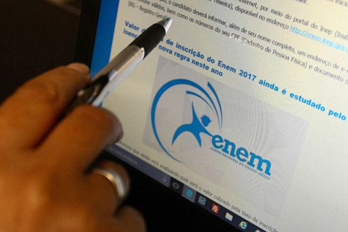 Inscrições para o Enem 2019 começam nesta segunda-feira