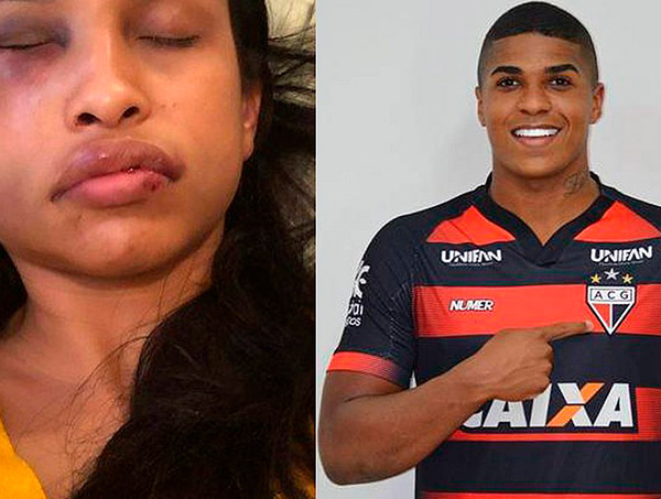 Jogador de futebol é preso após agredir ex-namorada: 'me bateu até eu desmaiar'