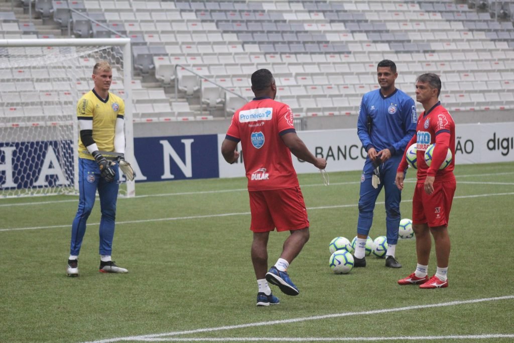 Bahia encerra preparação para duelo com o Athletico