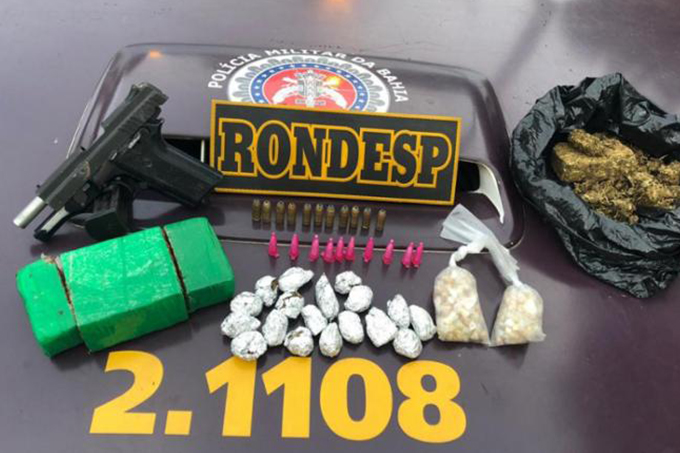 Homem morre em confronto e 1,5 kg de maconha é apreendido na Federação