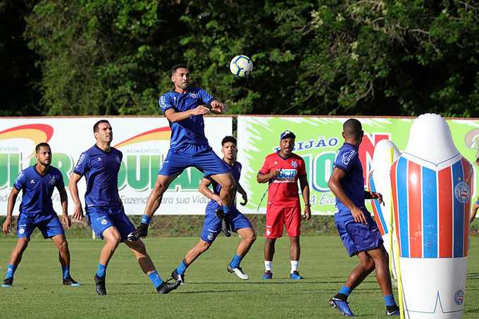 Após treinar pênaltis, Bahia está pronto para encarar o São Paulo