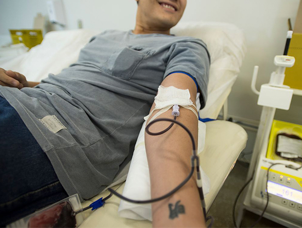 Campanha destaca a importância da doação de sangue