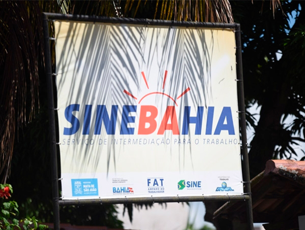 SineBahia divulga vagas de trabalho em Mata de São João