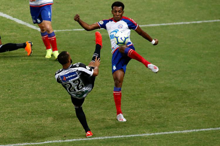 Bahia não repete boas atuações, mas consegue empate com o Ceará