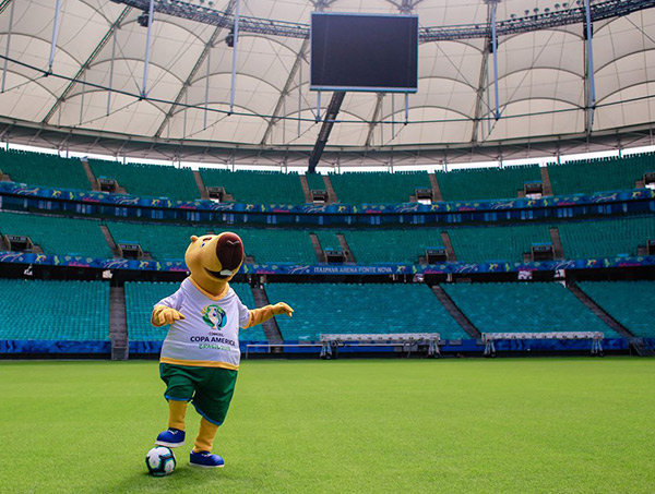Equador e Chile se enfrentam hoje na Arena Fonte Nova