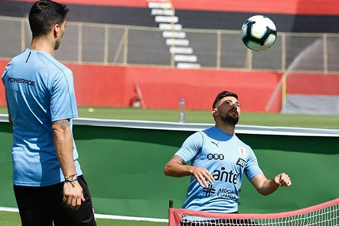 Já em Salvador, Uruguai faz primeiro treino no Barradão