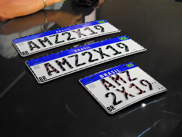 Placa do Mercosul é adiada para 2020 