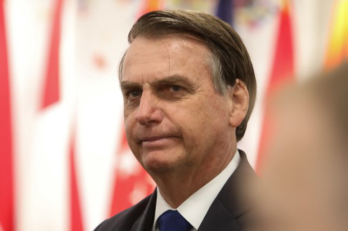 'Acontece em qualquer lugar do mundo', diz Bolsonaro sobre droga