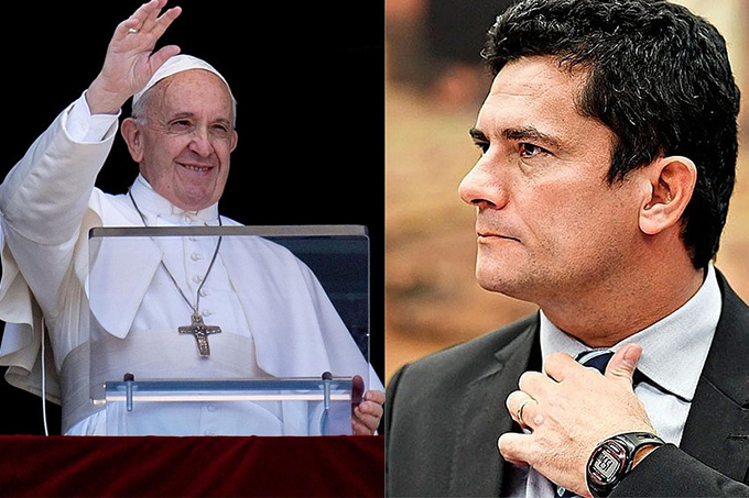 Papa Francisco cobra isenção dos juízes e internautas veem indireta para Moro
