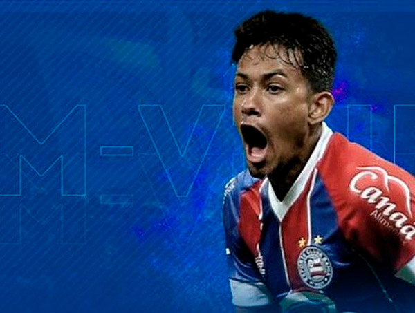 Bahia oficializa contratação do atacante Lucca