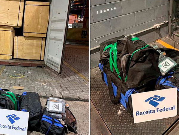 Cocaína avaliada em R$ 14,6 milhões é apreendida no Porto de Salvador